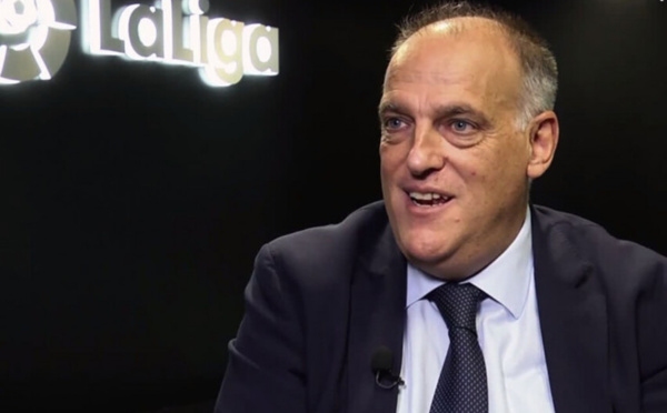 Javier Tebas réélu président de LaLiga jusqu'en 2027