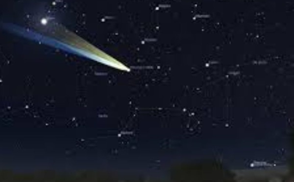 La comète de Halley est de retour vers la terre
