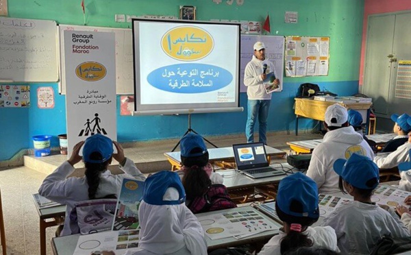​Dix ans de dévouement à la sécurité routière : L'impact profond de Renault Maroc sur la jeunesse !