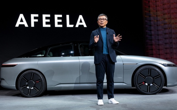 Sony dévoile sa nouvelle voiture électrique Afeela !