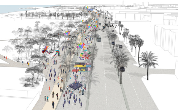 Casablanca : La corniche, futur parc maritime en 3D !