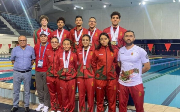 Championnat arabe juniors de natation : une belle moisson de 20 médailles pour le Maroc