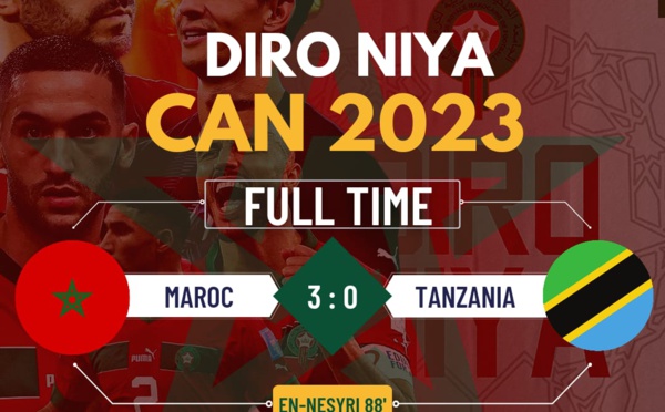 Le Maroc au Top domine largement la Tanzanie