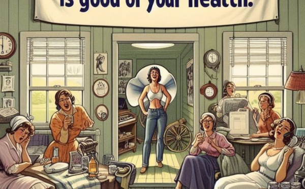 Plaignez-vous mesdames ! C’est bon pour la santé