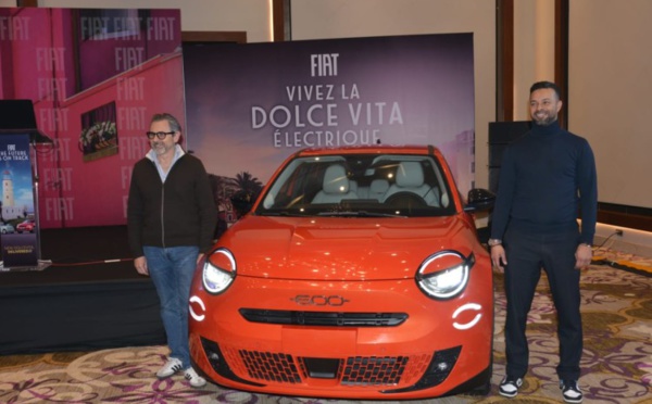 ​Fiat Maroc électrifie le style avec la nouvelle Fiat 600e La Prima