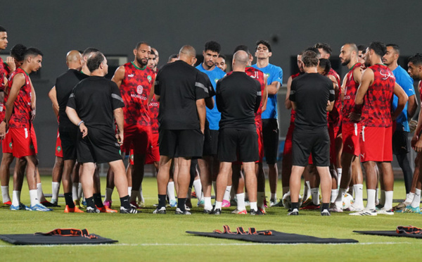 CAN 2023: les Lions de l'Atlas s'entraînent sans Hakim Ziyech