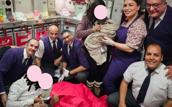 Une naissance époustouflante à bord du vol Casablanca-Montréal de la RAM