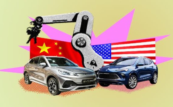 La guerre des données : L'affrontement commercial Américano-Chinois dans l'industrie automobile