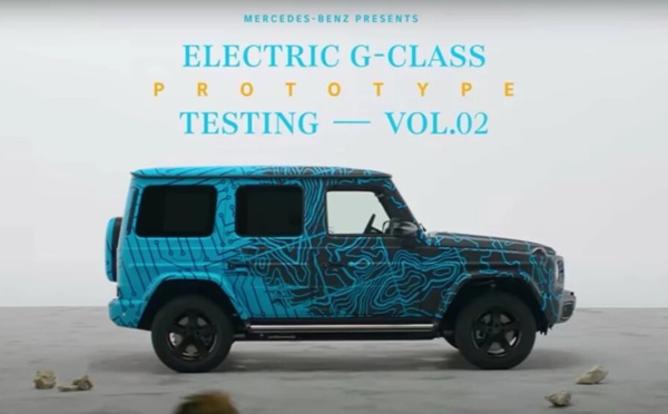 Mercedes EQG : Quand le passé rencontre le futur de tout-terrain électrique !