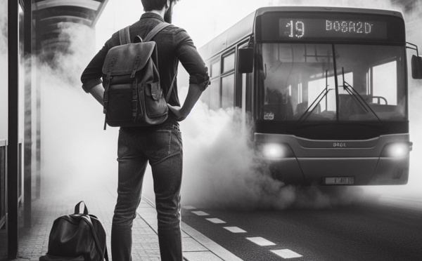 Ils ne savent dire que "le bus ne m'a pas attendu"