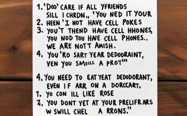 Les phrases que je n'aurais jamais dû dire à mes enfants