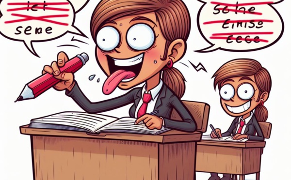 J'aime ma faute d'orthographe et ma mauvaise ponctuation