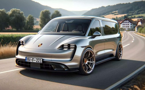 Porsche Secrètement en Train de Concevoir un Monospace Électrique de Luxe ?