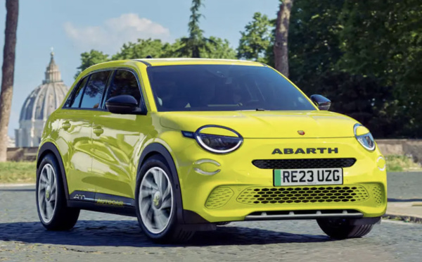Abarth électrifie l'émotion : Le futur modèle le plus puissant en route
