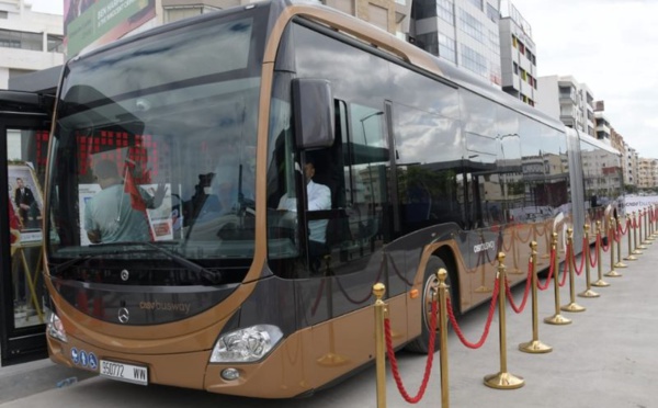 Les bus BHNS de casablanca opérationnels dès 1er mars prochain