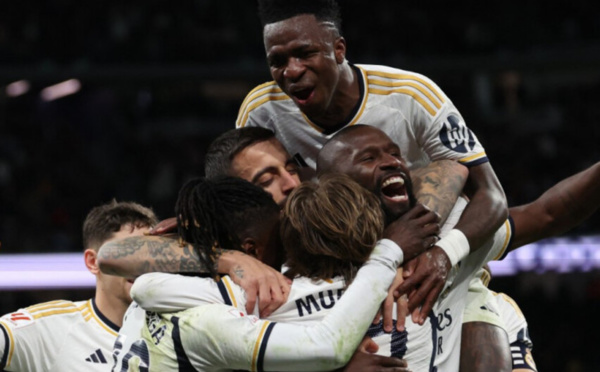 Liga : le Real Madrid écrase le Celta Vigo et conforte sa première place