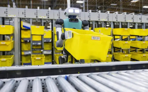 Amazon met en service des robots humanoïdes dans ses entrepôts