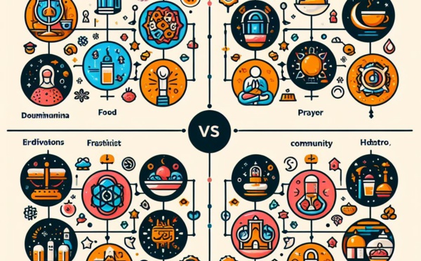 Sans jeûner de corps, mon jeûne d'esprit, à jamais gravé