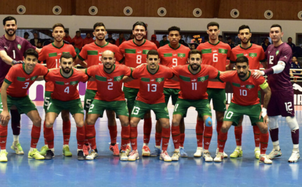  Les Lions de l'Atlas de futsal affrontent l’Irak en amical
