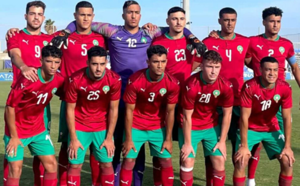 U20 : le Maroc affronte l’Angleterre et les Etats-Unis en amical