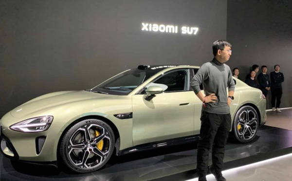 Xiaomi s'apprête à lancer sa berline électrique SU7 : la Tesla Model 3 a du souci à se faire ?