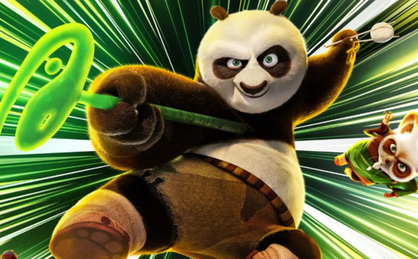 "Kung Fu Panda 4" reste en tête devant "Dune 2" au box-office nord-américain