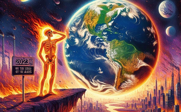 Au bord du gouffre, je regarde moi aussi ailleurs !