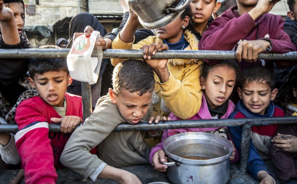 La famine pourrait sévir d'ici mai dans la bande de gaza 