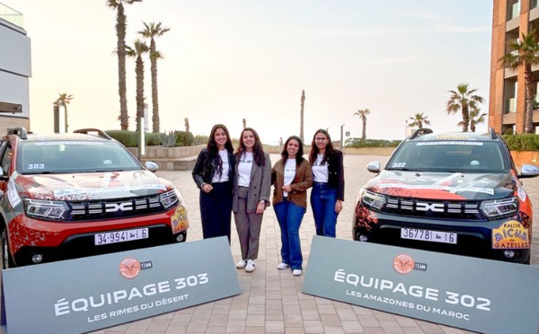 Deux équipages Dacia au Rallye Aicha des Gazelles