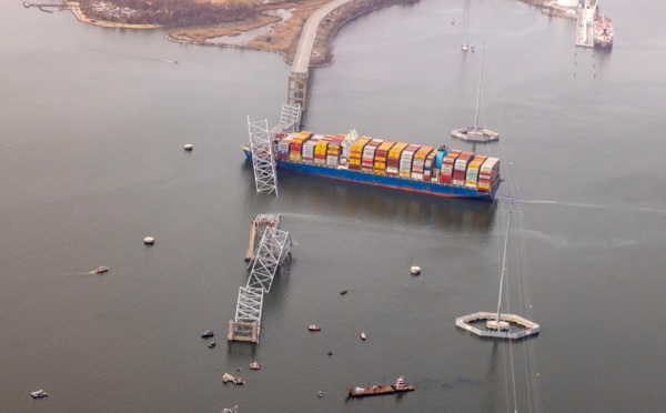​Chaos logistique : Mercedes et Tesla piégés par l'effondrement du pont de Baltimore !