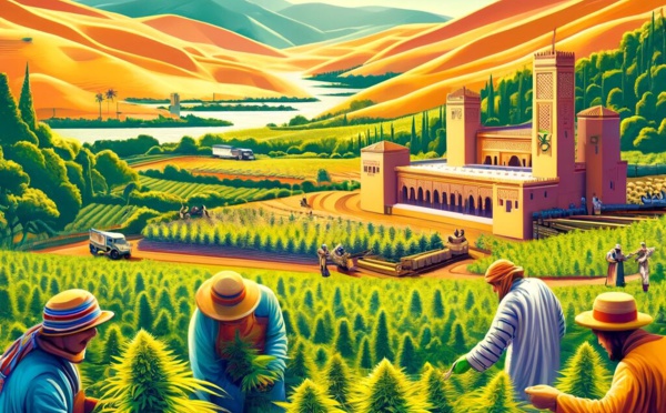 L’Explosion du Cannabis légal au Maroc déferle en 2024