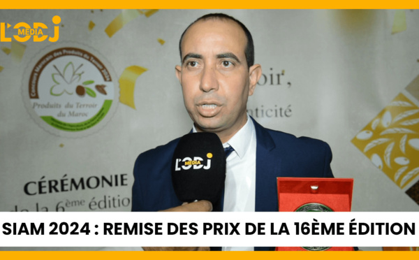 SIAM 2024 : Remise des prix de la 16ème édition