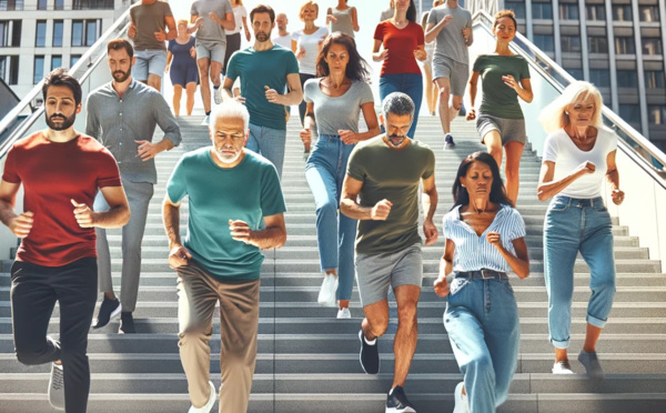 Vous voulez vivre plus longtemps ? Montez les escaliers !