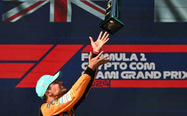 F1 : Lando Norris signe la première victoire de sa carrière au Grand Prix de Miami