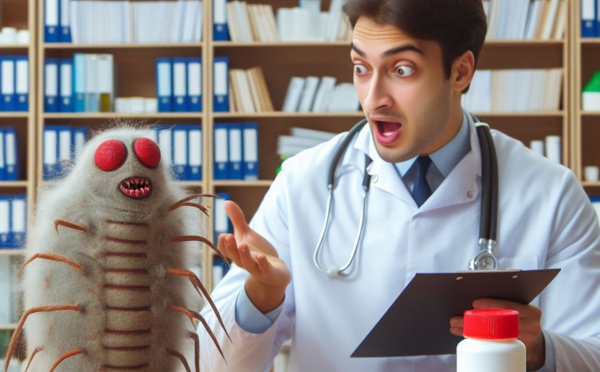 Mon droguiste m'a dit à propos des acariens 