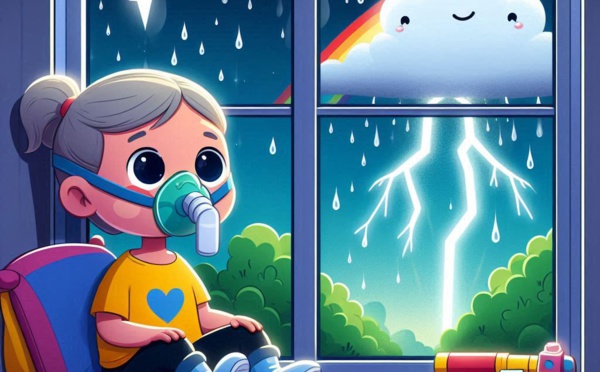 ​Bientôt le mois d'août : Crises d'asthme et orages - Quel lien ?