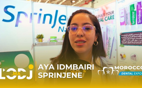 Aya IDMBAIRI - Sales Marketing SprinJene / Morocco Dental Expo 2024