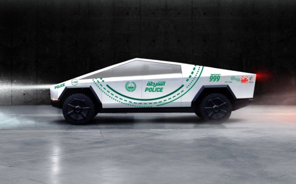 ​Dubaï électrise sa flotte policière avec le Tesla Cybertruck