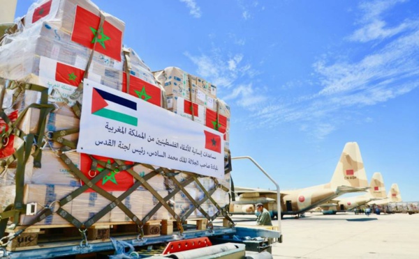 Sur instructions royales : Opération humanitaire d’aide médicale à Gaza