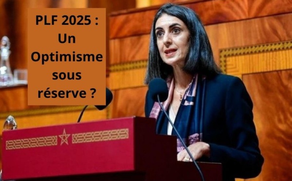 PLF 2025 : Un Optimisme sous réserve ?