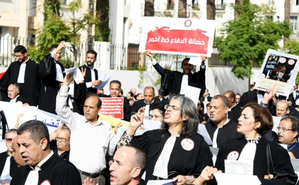 La guerre continue entre les avocats marocains et les réformes judiciaires