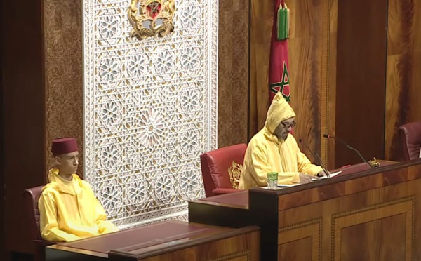 Discours Royal à l'occasion de l'ouverture de la première session de la 4ème année législative 