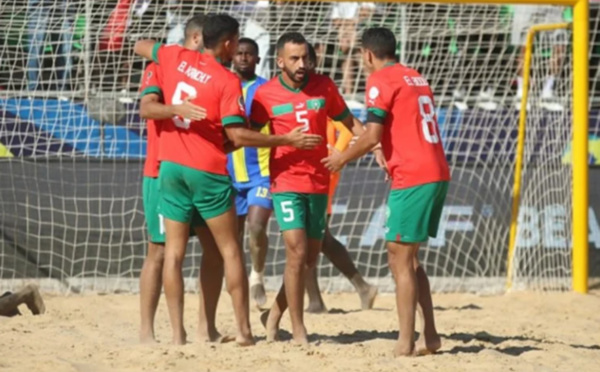 Beach Soccer : le Maroc termine troisième de la CAN 