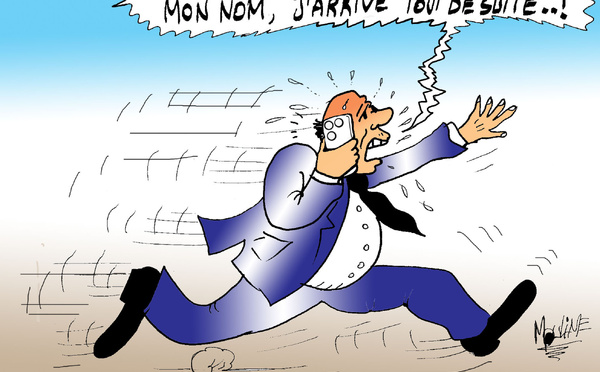 Caricature : Absentéisme au Parlement 