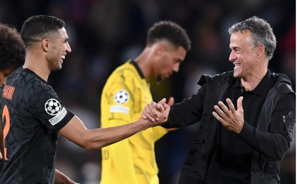 Luis Enrique encense Achraf Hakimi : un leader incontournable au PSG et en sélection