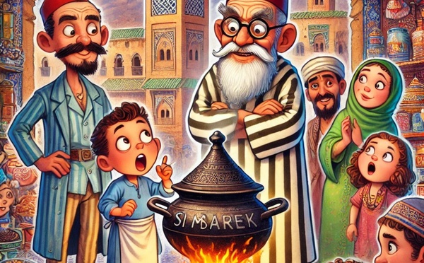 Cartoon vidéo : Le tajine enchanté