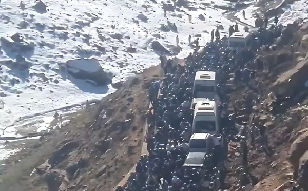 La station de ski d’Oukaïmeden attire beaucoup de monde