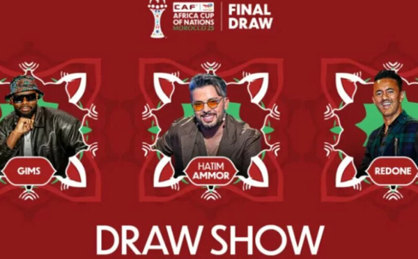 Gims, RedOne et Hatim Ammor : Les stars du tirage au sort de la CAN 2025