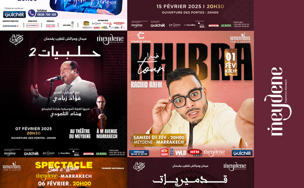 Février 2025 : Meydene célèbre la diversité artistique avec une programmation éclectique et inoubliable !