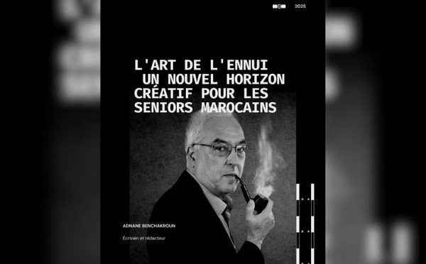 Livre sur "L'art de l'ennui" : Un nouvel horizon créatif pour les seniors marocains